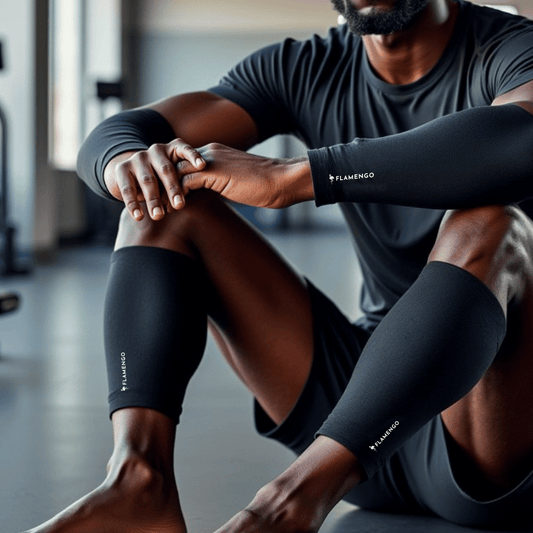 Refroidissement ou chaleur instantanée pour les plaintes musculaires - Flamengo® Sleeve de compression à froid chaud