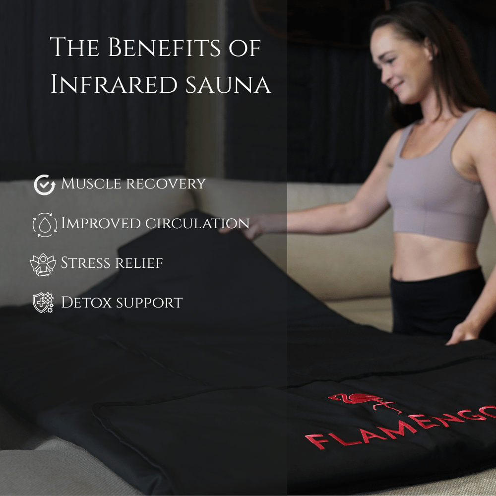 Couverture de sauna privé pour la maison - couverture sauna infrarouge Flamengo®