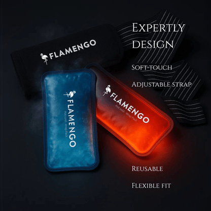 Warm/koud pack voor blessures en pijnverlichting - Flamengo® Hot Cold - Wrap Pack