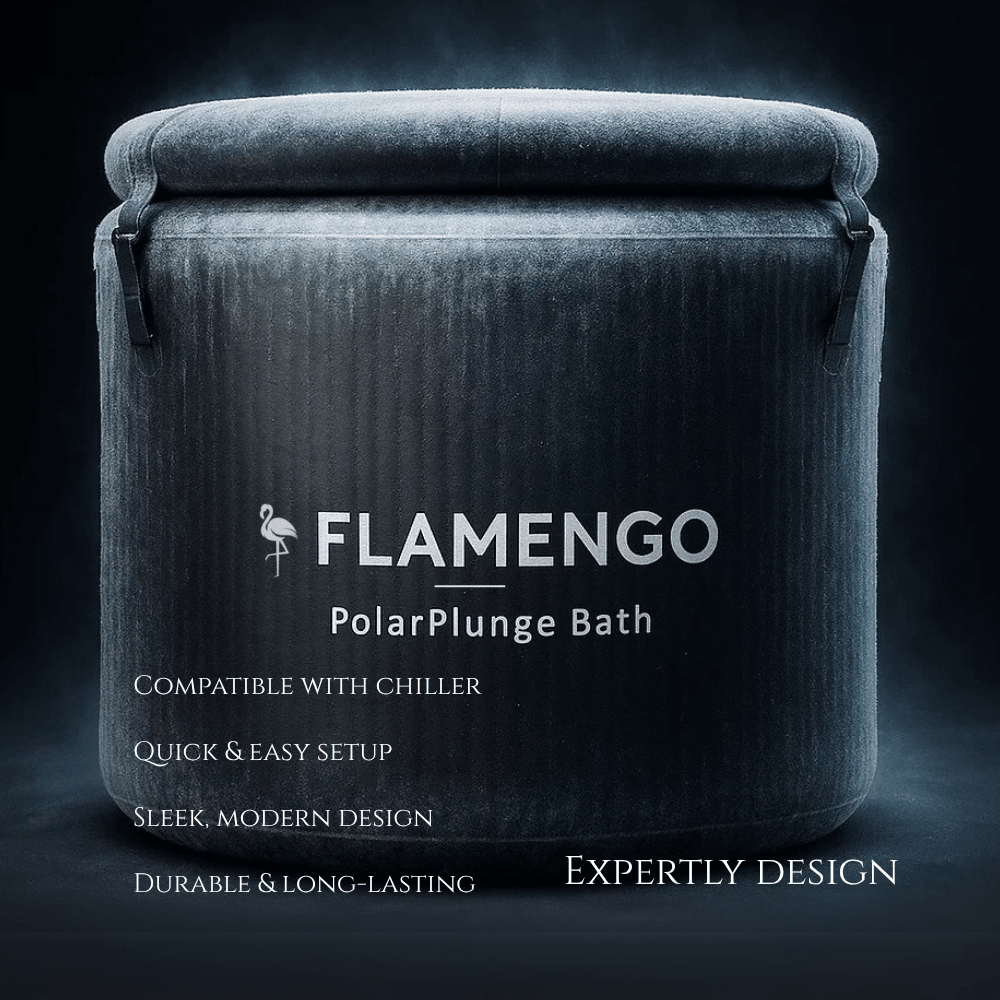 Ice bath with cooling for recovery and mental focus - Flamengo® Polarplunge Bath