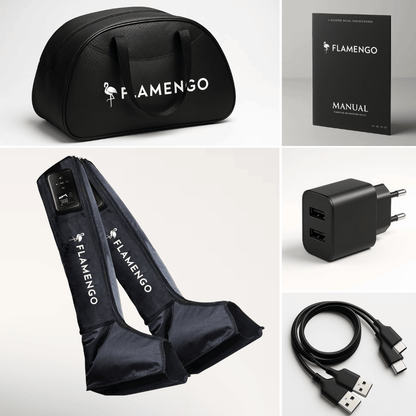 Bottes de compression pour récupération musculaire - Récupération d'air Flamengo®