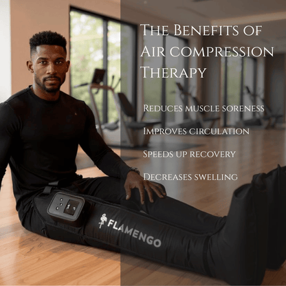 Bottes de compression pour récupération musculaire - Récupération d'air Flamengo®