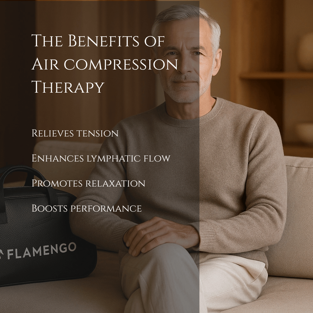 Bottes de compression pour récupération musculaire - Récupération d'air Flamengo®