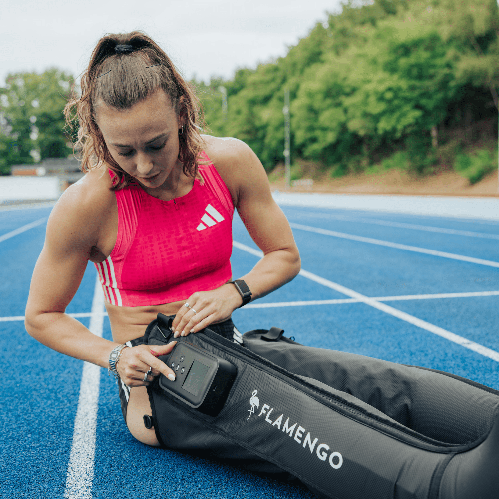 Bottes de compression pour récupération musculaire - Récupération d'air Flamengo®